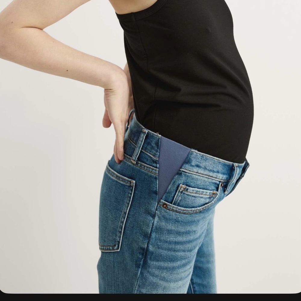 HATCH “The Crop” Maternity Jean / Indigo / Size 26